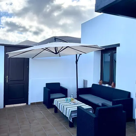 Canto Rojo, Con Vistas A Lobos בית כפרי La Asomada (Lanzarote)